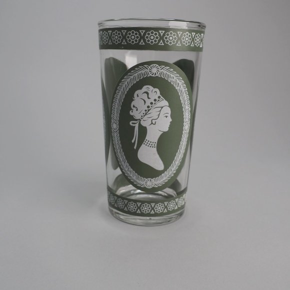 VTG Dominion Jasperware Cameo Tumbler - Picture 2 of 10